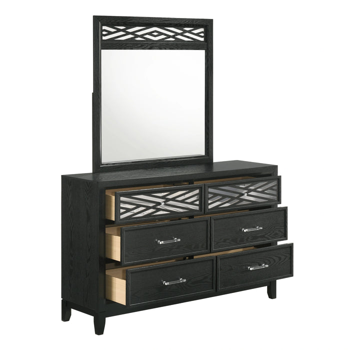 Obsidian Mirror-Black