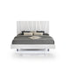 Europa 6/6 Ek Headboard, Footboard & Slats-White
