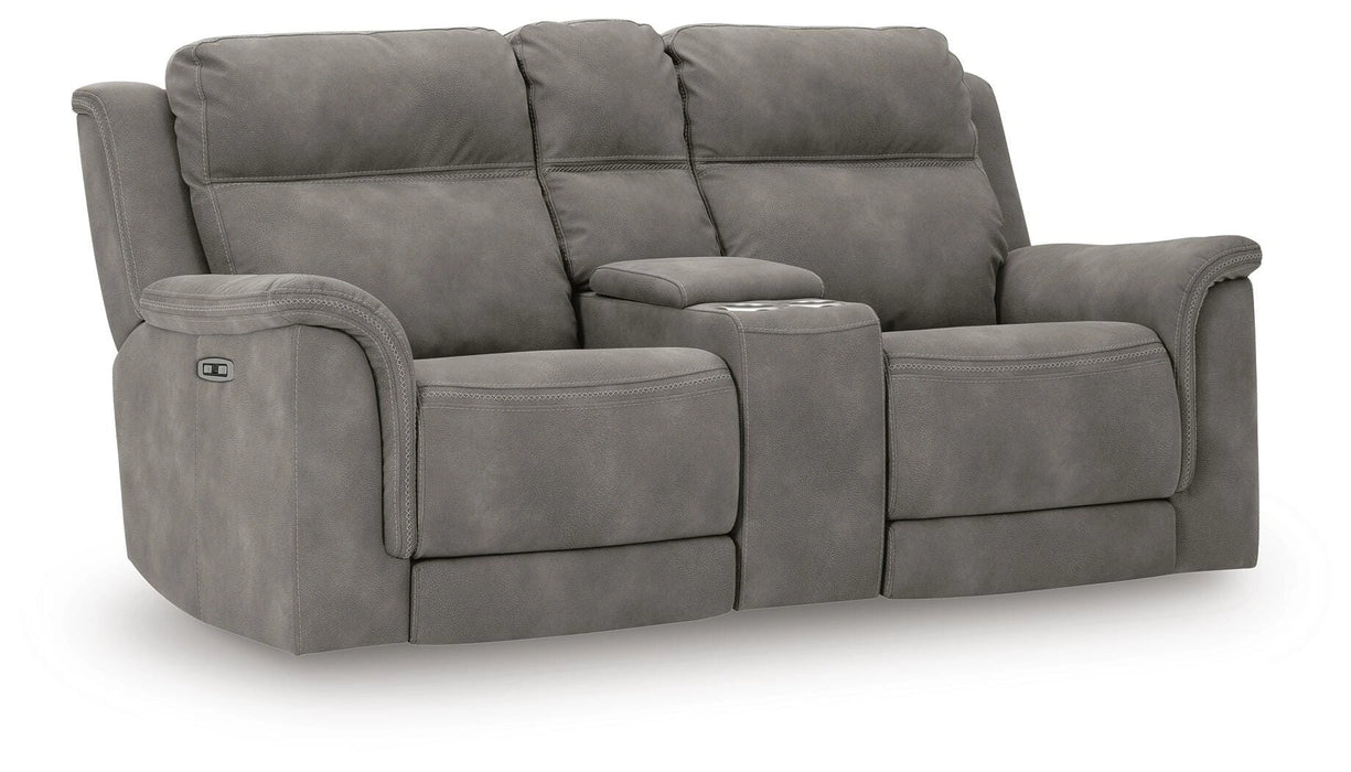 Next-Gen DuraPella Power Reclining Loveseat with Console