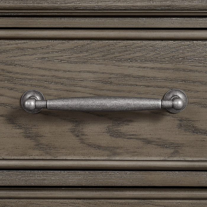 Kings Court 1 Door and 7-Drawer Chest in Grey