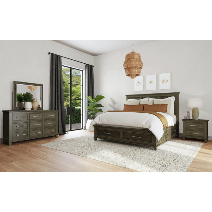 Canterbury Dresser and Mirror Set