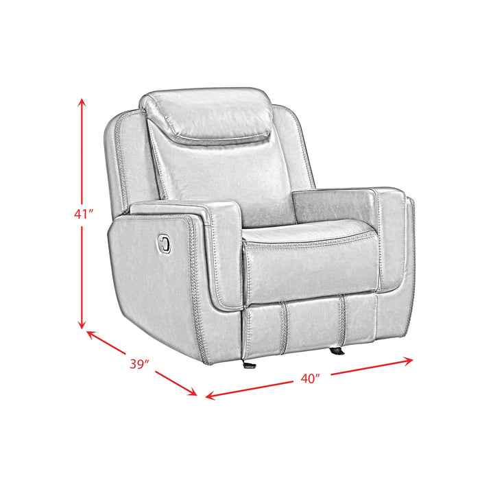 Panther Glider Motion Recliner in Neono Brown