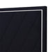 Ava 5/0 Q Headboard, Footboard & Slat Kit-Ebony