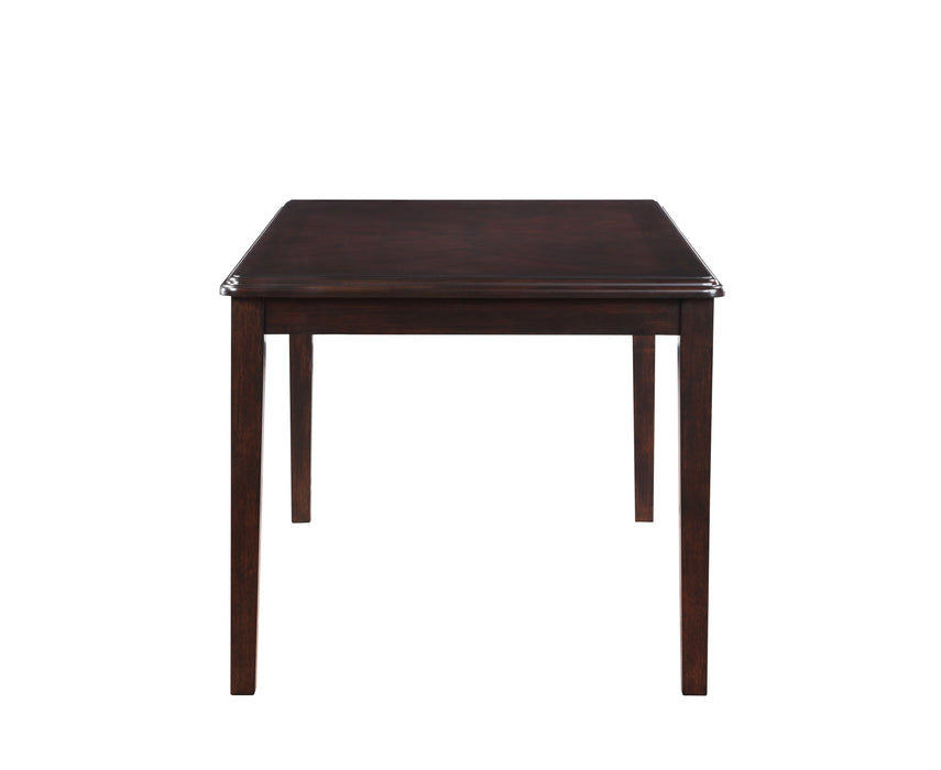 Gia 5 Pc 60" Dining Table & 4 Chairs-Ebony