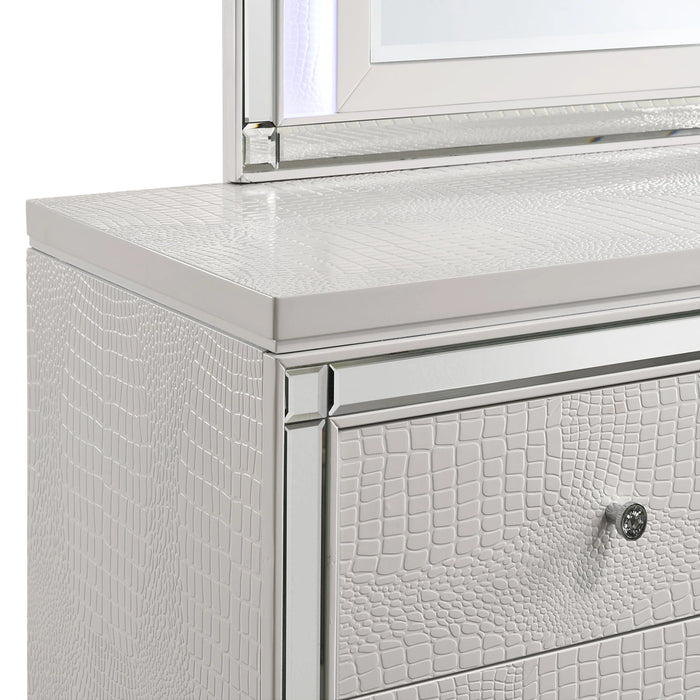 Valentino Lighted Mirror-White