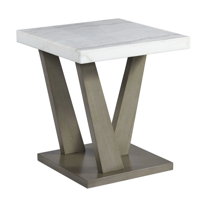 Greta 2PC Occasional Table Set-Coffee Table & End Table
