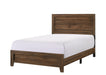 Crown Mark Millie Full Panel Bed in Brown Cherry image