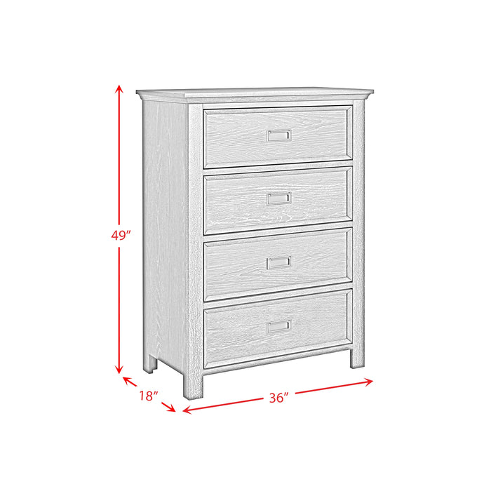 Hampton Kids Over Bunk with Staircase and Trundle Bedroom Set