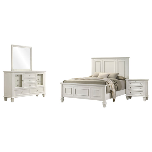 Sandy Beach 4 Pc Bedroom Set - Sweet Furniture (Columbus, Ohio)