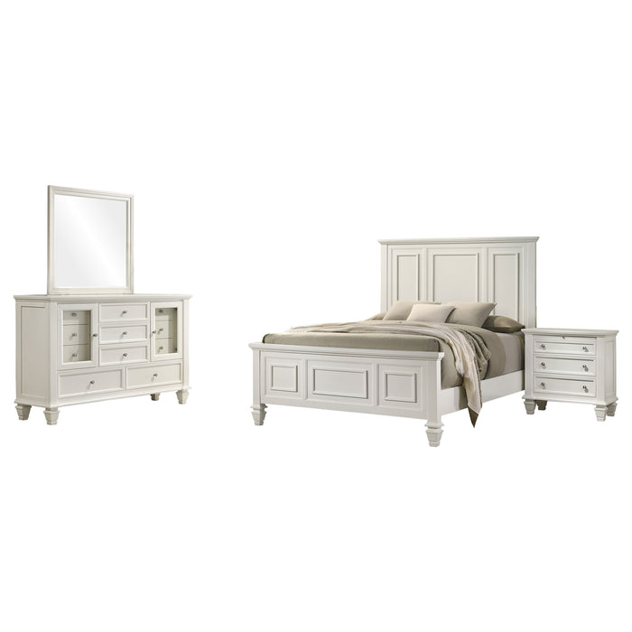 Sandy Beach 4 Pc Bedroom Set - Sweet Furniture (Columbus, Ohio)