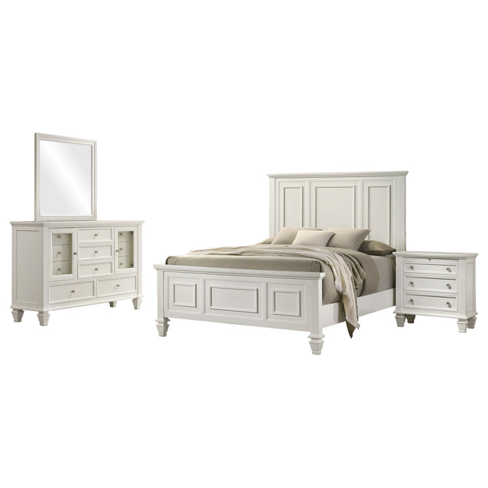 Sandy Beach 4 Pc Bedroom Set - Sweet Furniture (Columbus, Ohio)