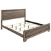 Kauffman California King, E.king, & Queen Panel Bed Washed Taupe - Sweet Furniture (Columbus, Ohio)