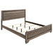 Kauffman California King, E.king, & Queen Panel Bed Washed Taupe - Sweet Furniture (Columbus, Ohio)