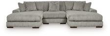 Lindyn Sectional with Double Chaise - Sweet Furniture (Columbus, Ohio)