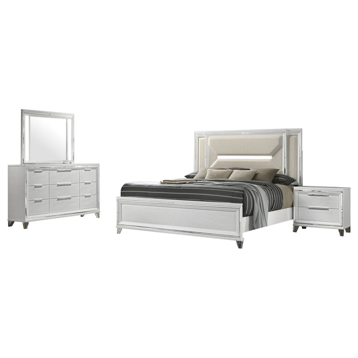 Marmore 4 Pc Bedroom Set - Sweet Furniture (Columbus, Ohio)