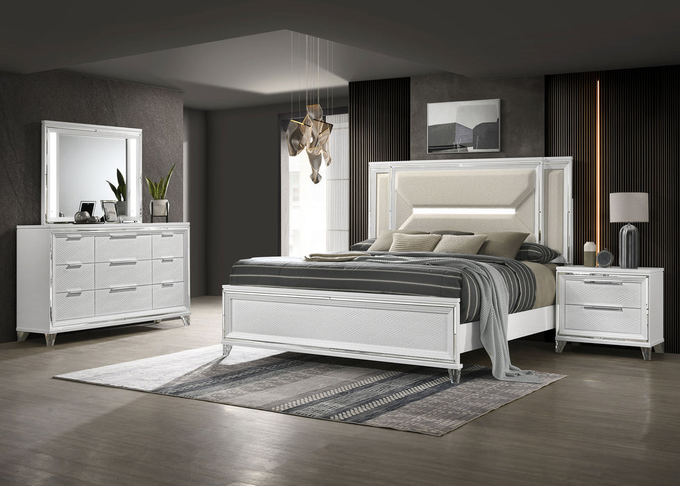 Marmore 4 Pc Bedroom Set - Sweet Furniture (Columbus, Ohio)
