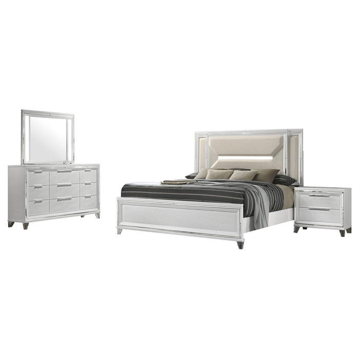 Marmore 4 Pc Bedroom Set - Sweet Furniture (Columbus, Ohio)