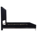 Ava 6/0 Wk Headboard, Footboard & Slat Kit-Ebony