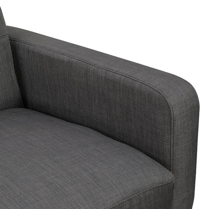 Hadley 4480 KD Chair Heirloom Charcoal