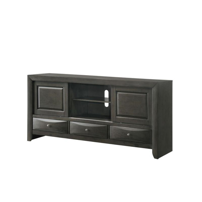 Crown Mark Emily Tv Stand in Grey