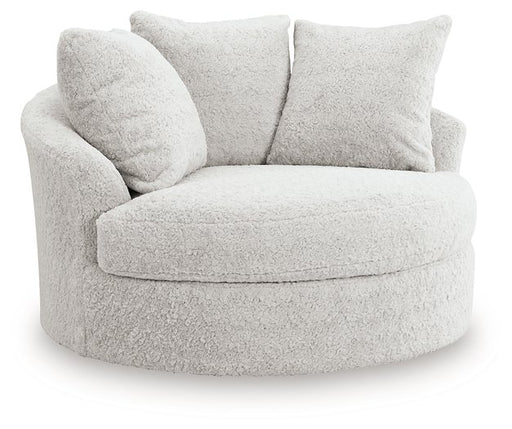 Cuddle Plush Oversized Swivel Accent Chair - Sweet Furniture (Columbus, Ohio)