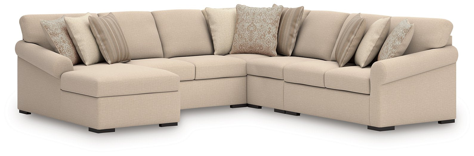 LadyMae Sectional with Chaise - Sweet Furniture (Columbus, Ohio)