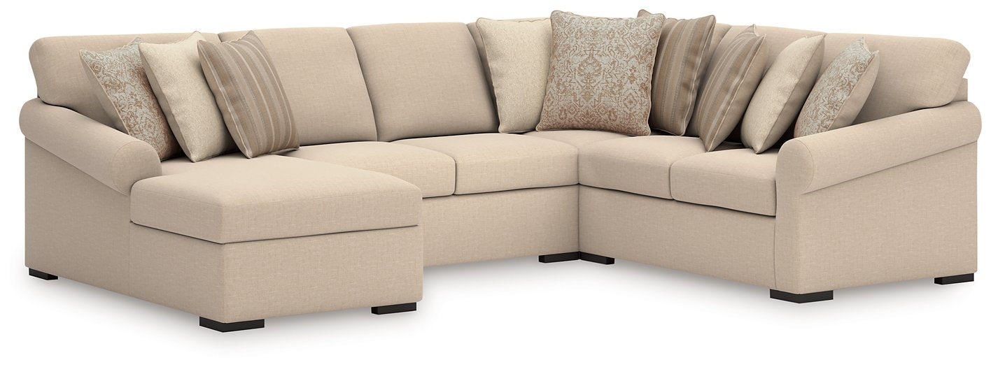 LadyMae Sectional with Chaise - Sweet Furniture (Columbus, Ohio)