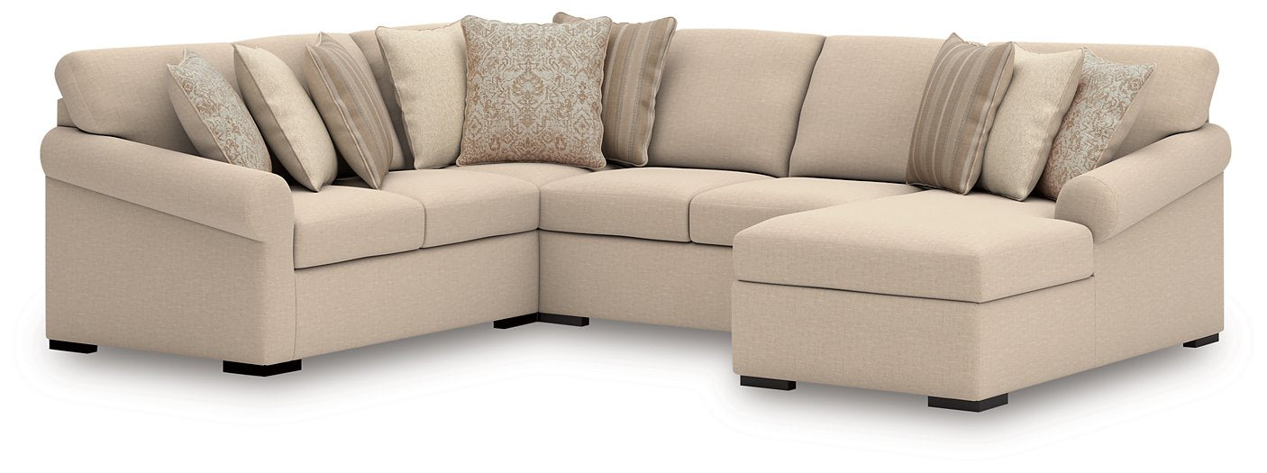 LadyMae Sectional with Chaise - Sweet Furniture (Columbus, Ohio)