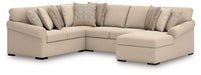 LadyMae Sectional with Chaise - Sweet Furniture (Columbus, Ohio)