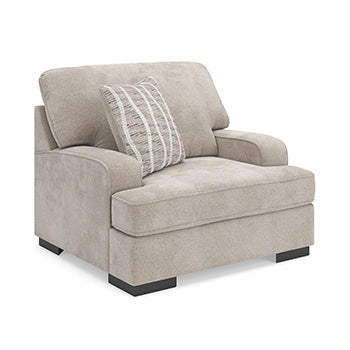 High Profile Chair & Ottoman Living Room Set - Sweet Furniture (Columbus, Ohio)