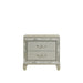 Radiance Nightstand-Silver