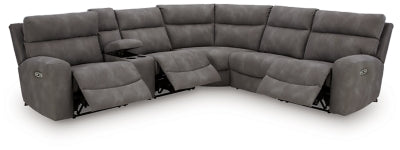 Next-Gen DuraPella Power Reclining Sectional - Sweet Furniture (Columbus, Ohio)