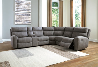 Next-Gen DuraPella Power Reclining Sectional - Sweet Furniture (Columbus, Ohio)