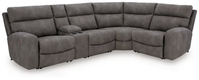 Next-Gen DuraPella Power Reclining Sectional - Sweet Furniture (Columbus, Ohio)