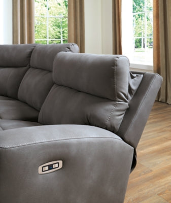 Next-Gen DuraPella Power Reclining Sectional - Sweet Furniture (Columbus, Ohio)