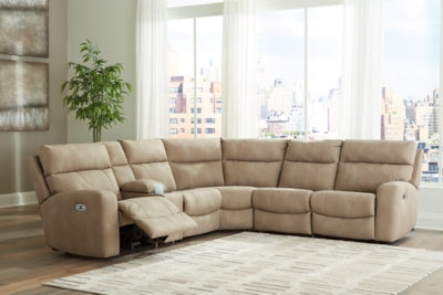 Next-Gen DuraPella Power Reclining Sectional - Sweet Furniture (Columbus, Ohio)