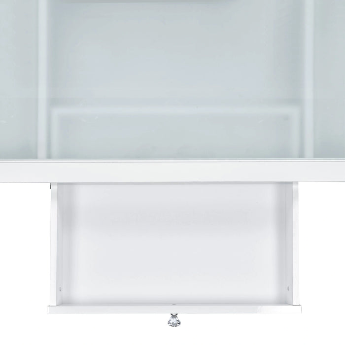 Jacey Complete Dressing Table with Lightbulbs