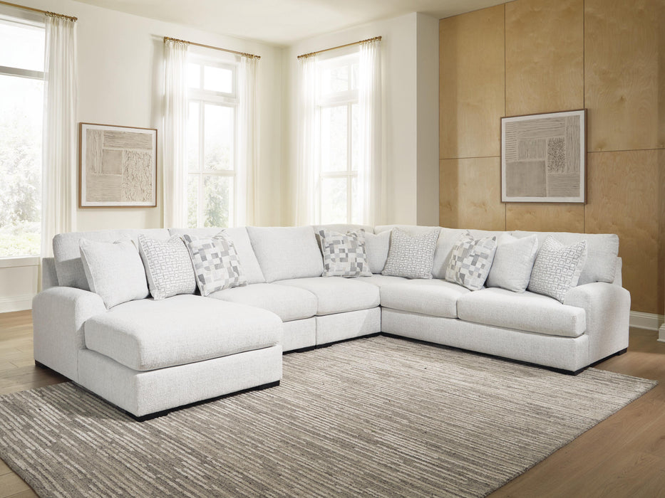 Misty-Lakes Sectional with Chaise - Sweet Furniture (Columbus, Ohio)