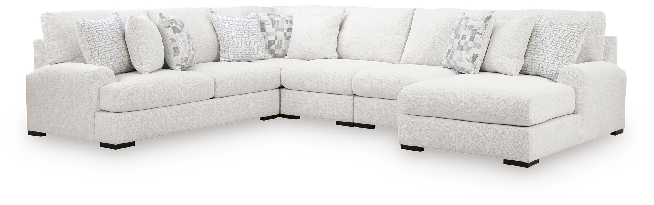 Misty-Lakes Sectional with Chaise - Sweet Furniture (Columbus, Ohio)