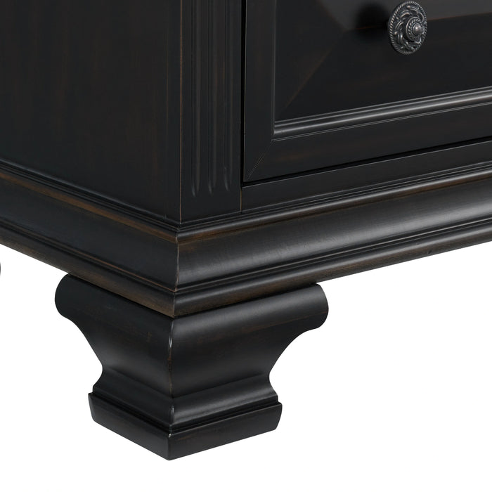 Bridgestone 2-Drawer Nightstand with USB