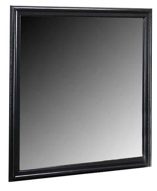 Crown Mark Furniture Louis Philip Dresser Mirror in Black image