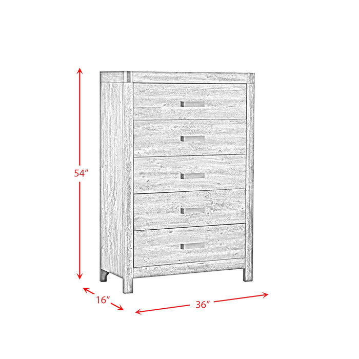 Warner Platform Storage Bedroom Set