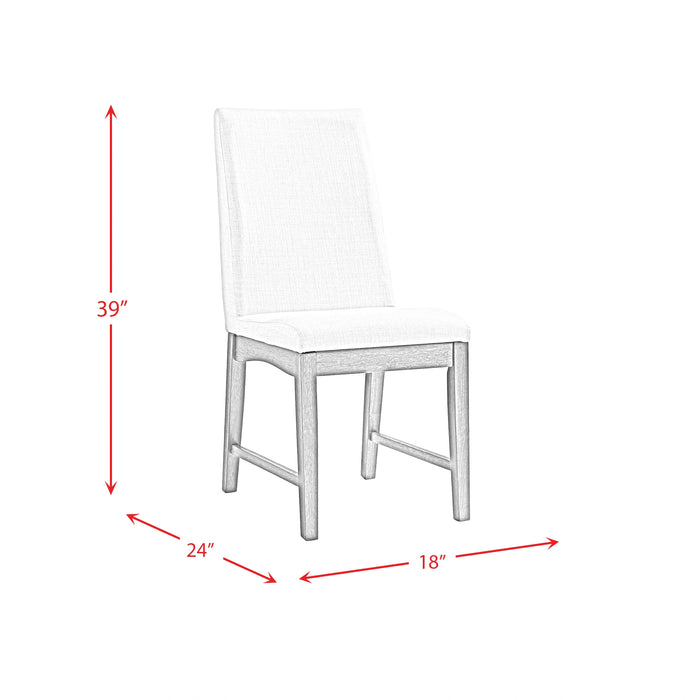 Dapper Dining Side Chair (Walnut Finish) (2 Per Pack)