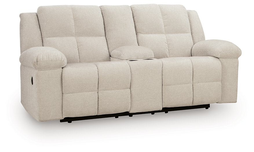 Orlen Reclining Loveseat with Console - Sweet Furniture (Columbus, Ohio)