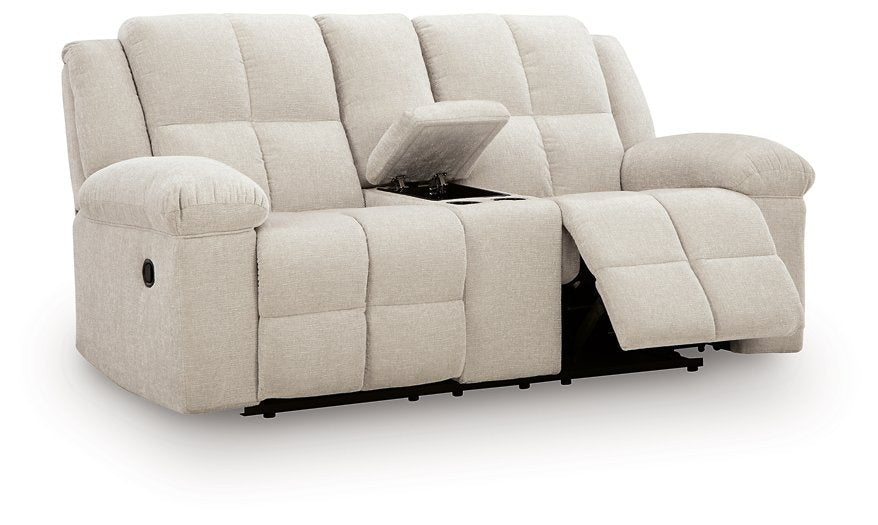 Orlen Reclining Loveseat with Console - Sweet Furniture (Columbus, Ohio)