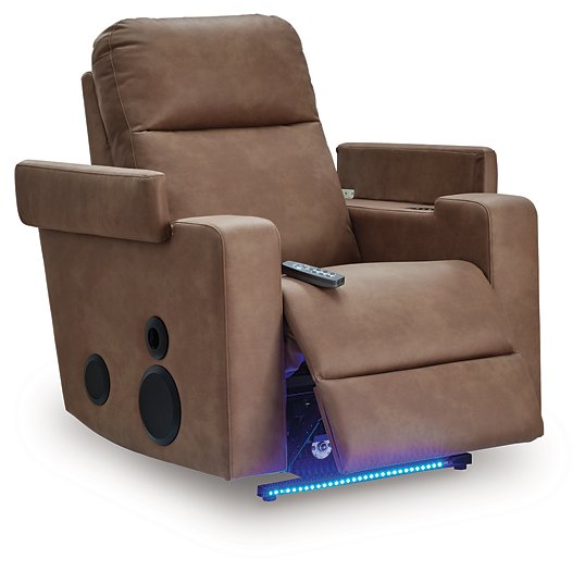 Lorrenton Power Glider Recliner with Audio System - Sweet Furniture (Columbus, Ohio)