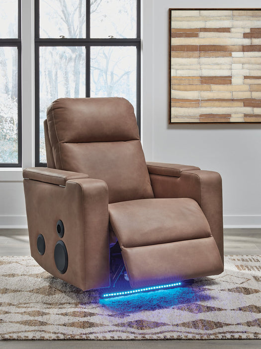 Lorrenton Power Glider Recliner with Audio System - Sweet Furniture (Columbus, Ohio)