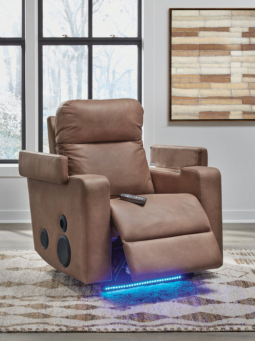 Lorrenton Power Glider Recliner with Audio System - Sweet Furniture (Columbus, Ohio)
