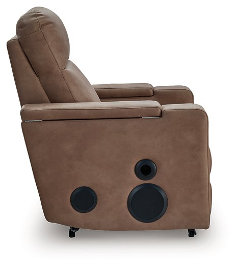 Lorrenton Power Glider Recliner with Audio System - Sweet Furniture (Columbus, Ohio)