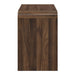 Mara Two Drawer End Table / Bedside Table-Walnut